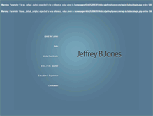 Tablet Screenshot of jeffreybjones.com